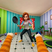 Bad Cat Prankster – Mom’s Return