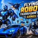 Flying Robot Transform Car Games