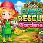 Funny Rescue Gardener