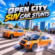 Open City SUV Car Stunts