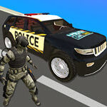 Police Car Chase webGL
