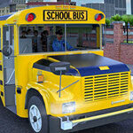 School Bus Game Driving Sim