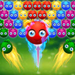 Cute Monster Bubble Shooter